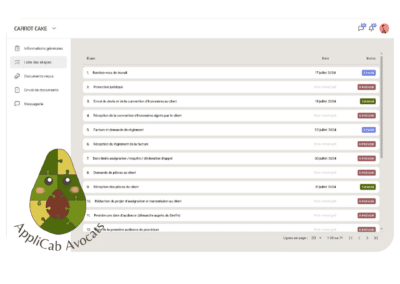 logiciel pour avocat AppliCab
